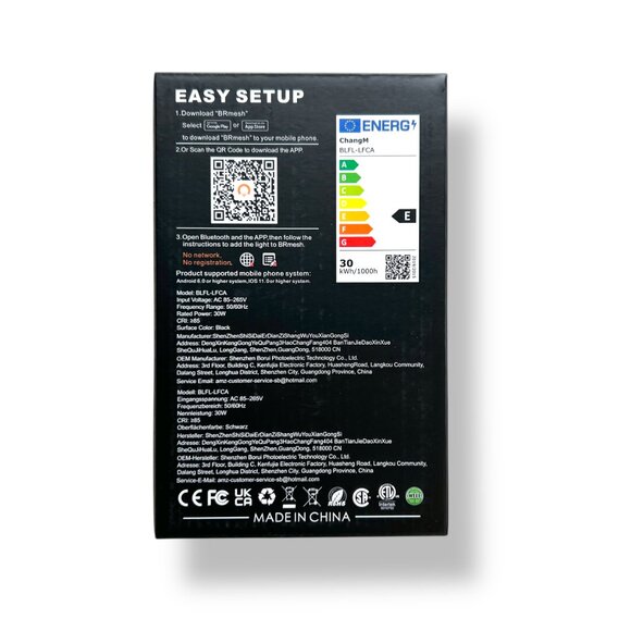 4x LED Flood Lights RGB Color Changing 300W Equivalent Outdoor, 30W Bluetooth - Picture 7 of 8